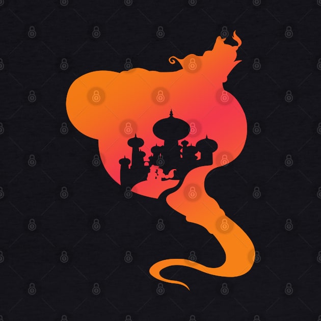 Aladdin Silhouette by Nykos